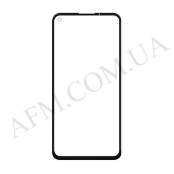 Скло екрану Google Pixel 4A 5G чорне + OCA плівка