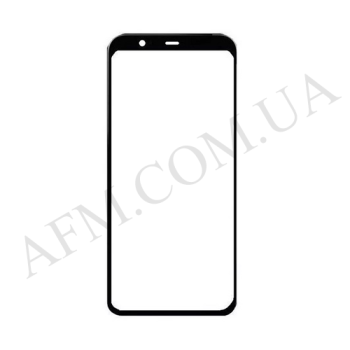 Скло екрану Google Pixel 4 XL чорне + OCA плівка!