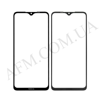 Скло екрану Nokia 5.3 чорне + OCA плівка
