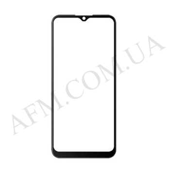 Скло екрану Nokia C21 Plus чорне + OCA плівка