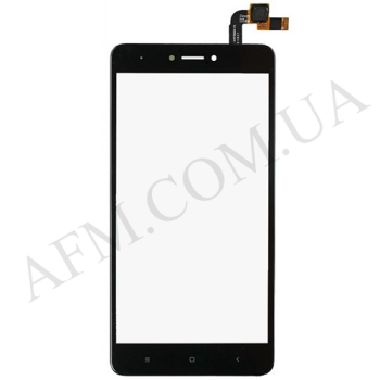 Сенсор Xiaomi Redmi Note 4X чорний + OCA плівка