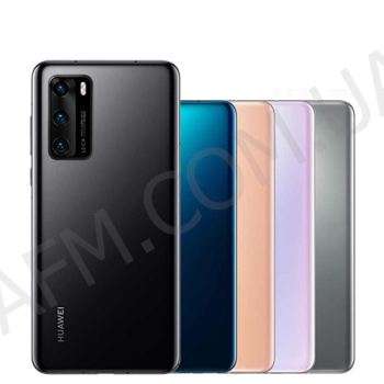 Задня кришка Huawei P40 Pro (ELS-NX9/ ELS-NO4) срібна Silver Frost!