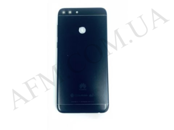 Задня кришка Huawei P Smart (FIG-LX1/ FIG-LX2/ FIG-LX3/ FIG-LA1)/ Enjoy 7S чорна + Скло камери