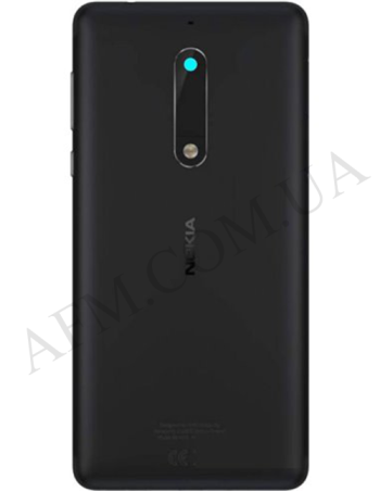 Задняя крышка Nokia 5 Dual Sim (TA-1053) чёрная!