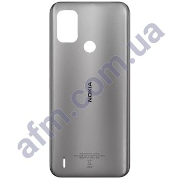 Задня кришка Nokia C21 Plus сіра Warm Gray!