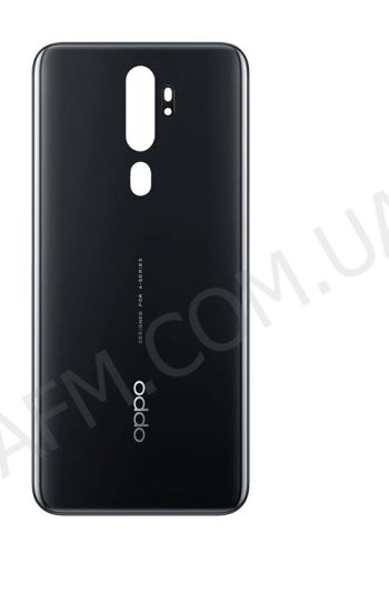 Задняя крышка Oppo A5 2020 чёрная Mirror Black
