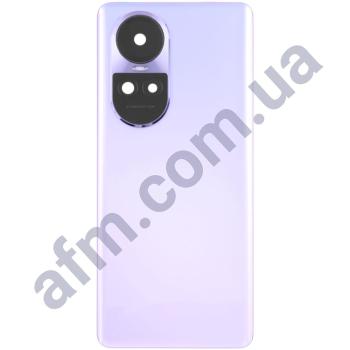 Задня кришка Oppo Reno 10 блакитна + Скло камери