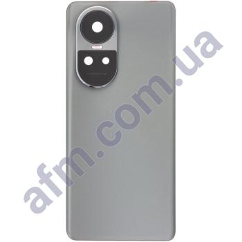 Задня кришка Oppo Reno 10 Pro сіра + Скло камери