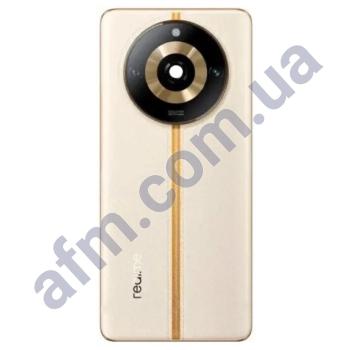 Задня кришка Realme 11 Pro золота Sunrise Beige + Скло камери