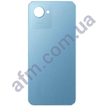 Задня кришка Realme C30s блакитна Stripe Blue