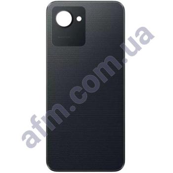 Задня кришка Realme C30s чорна Stripe Black