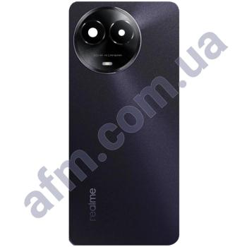 Задня кришка Realme C67 5G чорна + Скло камери