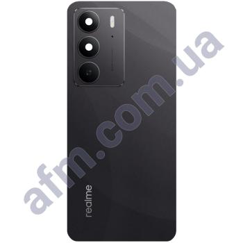 Задня кришка Realme C75 чорна + Скло камери