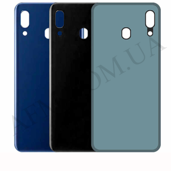 Задня кришка Samsung A205F Galaxy A20 2019 чорна Black!