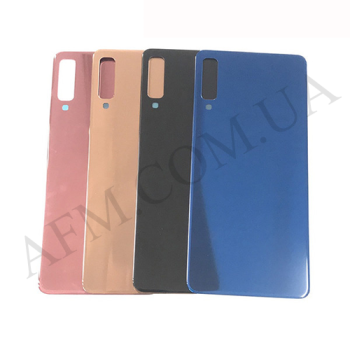 Задня кришка Samsung A750F Galaxy A7 2018 синя Blue