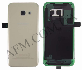Задня кришка Samsung A720F Galaxy A7 2017 золота Gold Sand