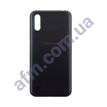 Задня кришка Samsung A015F Galaxy A01 чорна Black!