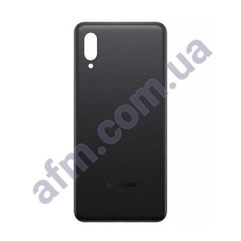 Задня кришка Samsung A022 Galaxy A02 чорна Black