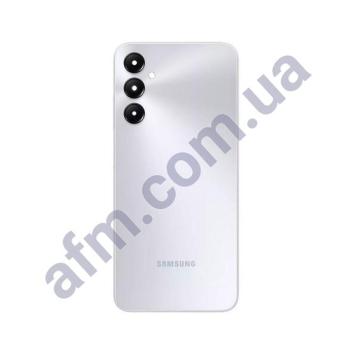 Задня кришка Samsung A057 Galaxy A05s срібна + Скло камери