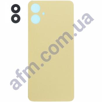 Задня кришка Samsung A065 Galaxy A06 золота + Скло камери