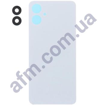 Задня кришка Samsung A066 Galaxy A06 5G сіра + Скло камери