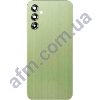 Задня кришка Samsung A145 Galaxy A14 зелена Lime + Скло камери