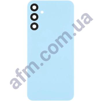 Задня кришка Samsung A155 Galaxy A15/ A156 блакитна + Скло камери