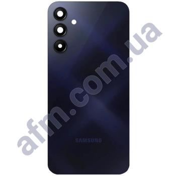 Задня кришка Samsung A155 Galaxy A15/ A156 чорна + Скло камери
