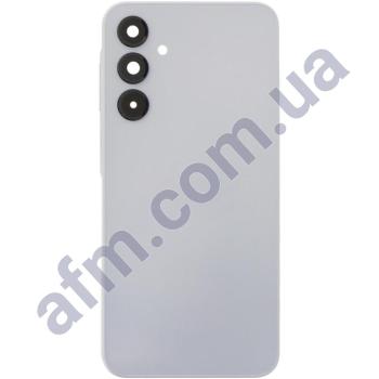 Задня кришка Samsung A165 Galaxy A16 сіра + Скло камери