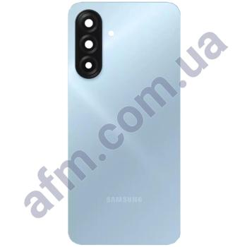 Задня кришка Samsung A175 Galaxy A17 4G блакитна + Скло камери