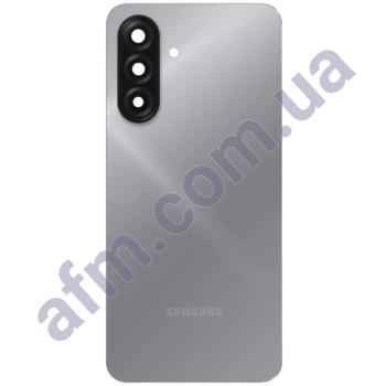 Задня кришка Samsung A175 Galaxy A17 4G сіра + Скло камери