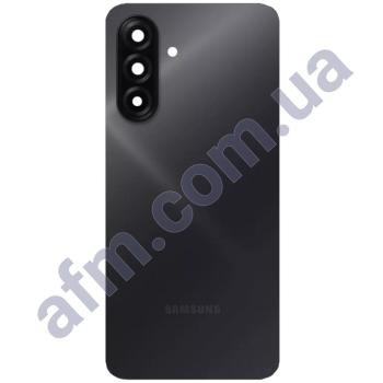 Задня кришка Samsung A175 Galaxy A17 4G чорна + Скло камери