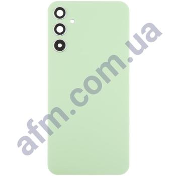 Задня кришка Samsung A346 Galaxy A34 зелена Light Green + Скло камери