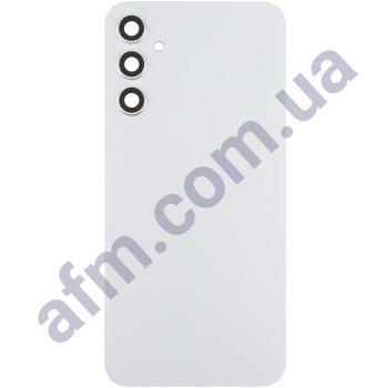 Задня кришка Samsung A346 Galaxy A34 срібна + Скло камери