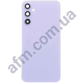 Задня кришка Samsung A346 Galaxy A34 фіолетова Light Violet + Скло камери
