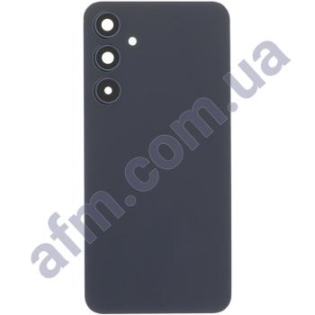 Задня кришка Samsung A356 Galaxy A35 Navy синя + Скло камери