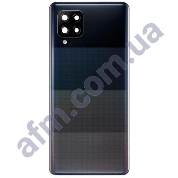 Задня кришка Samsung A426 Galaxy A42 5G чорна Prism Dot Black + Скло камери