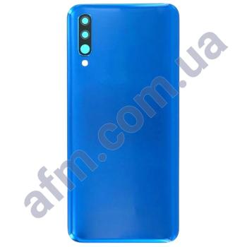 Задня кришка Samsung A505 Galaxy A50 2019 синя + Скло камери