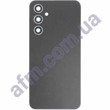 Задня кришка Samsung A546 Galaxy A54 чорна Graphite + Скло камери