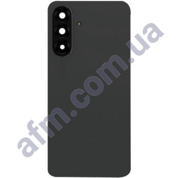 Задня кришка Samsung A566 Galaxy A56 чорна + Скло камери