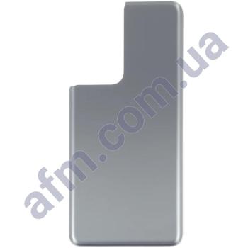 Задня кришка Samsung G998 Galaxy S21 Ultra 5G сіра Phantom Titanium