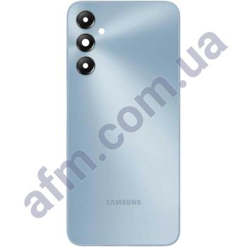 Задня кришка Samsung M145 Galaxy M14 4G блакитна Arctic Blue + Скло камери
