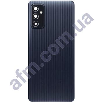 Задня кришка Samsung M526 Galaxy M52 чорна Blazing Black + Скло камери