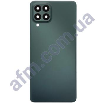 Задня кришка Samsung M536 Galaxy M53 5G зелена + Скло камери
