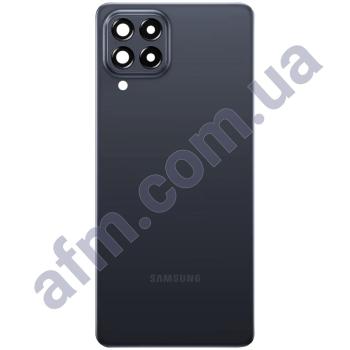 Задня кришка Samsung M536 Galaxy M53 5G синя + Скло камери