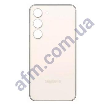 Задня кришка Samsung S911 Galaxy S23 біла Beige!