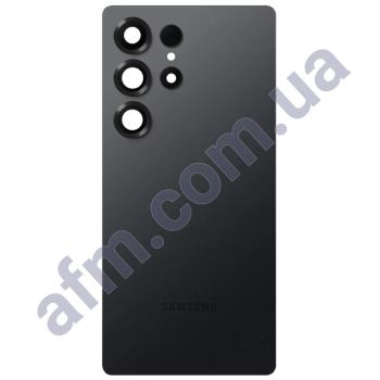 Задня кришка Samsung S938 Galaxy S25 Ultra чорна Titanium Black + Скло камери