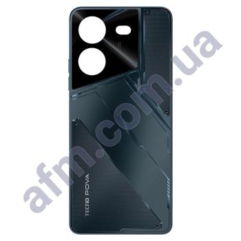 Задня кришка Tecno Pova 5 (LH7n) чорна Mecha Black
