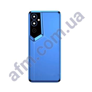 Задня кришка Tecno Pova Neo 2 (LG6N) синя Cyber Blue + Скло камери