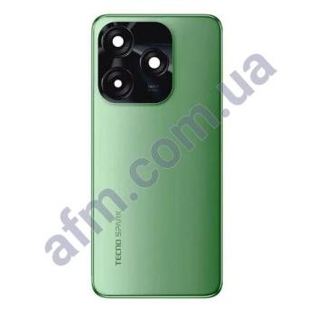 Задня кришка Tecno Spark 10C зелена Meta Black + Скло камери